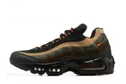 nike air max 95 homme brun noir orange